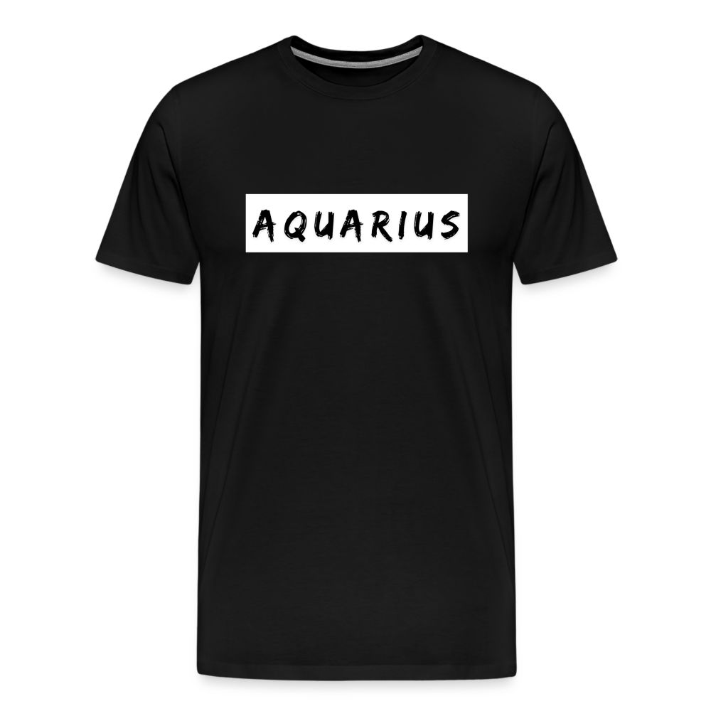 Aquarius Zodiac Shirt – Unique and Trendy Aquarius T-Shirt for Astrology Lovers - black