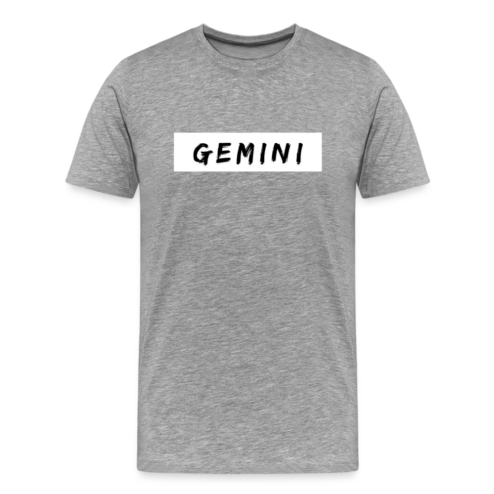 Gemini Zodiac Shirt – Expressive Gemini T-Shirt for Astrology Enthusiasts - heather gray