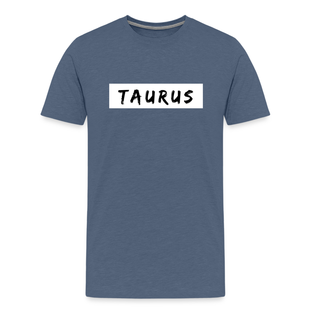 Taurus Zodiac Shirt – Grounded and Stylish Taurus T-Shirt for Astrology Enthusiasts - heather blue