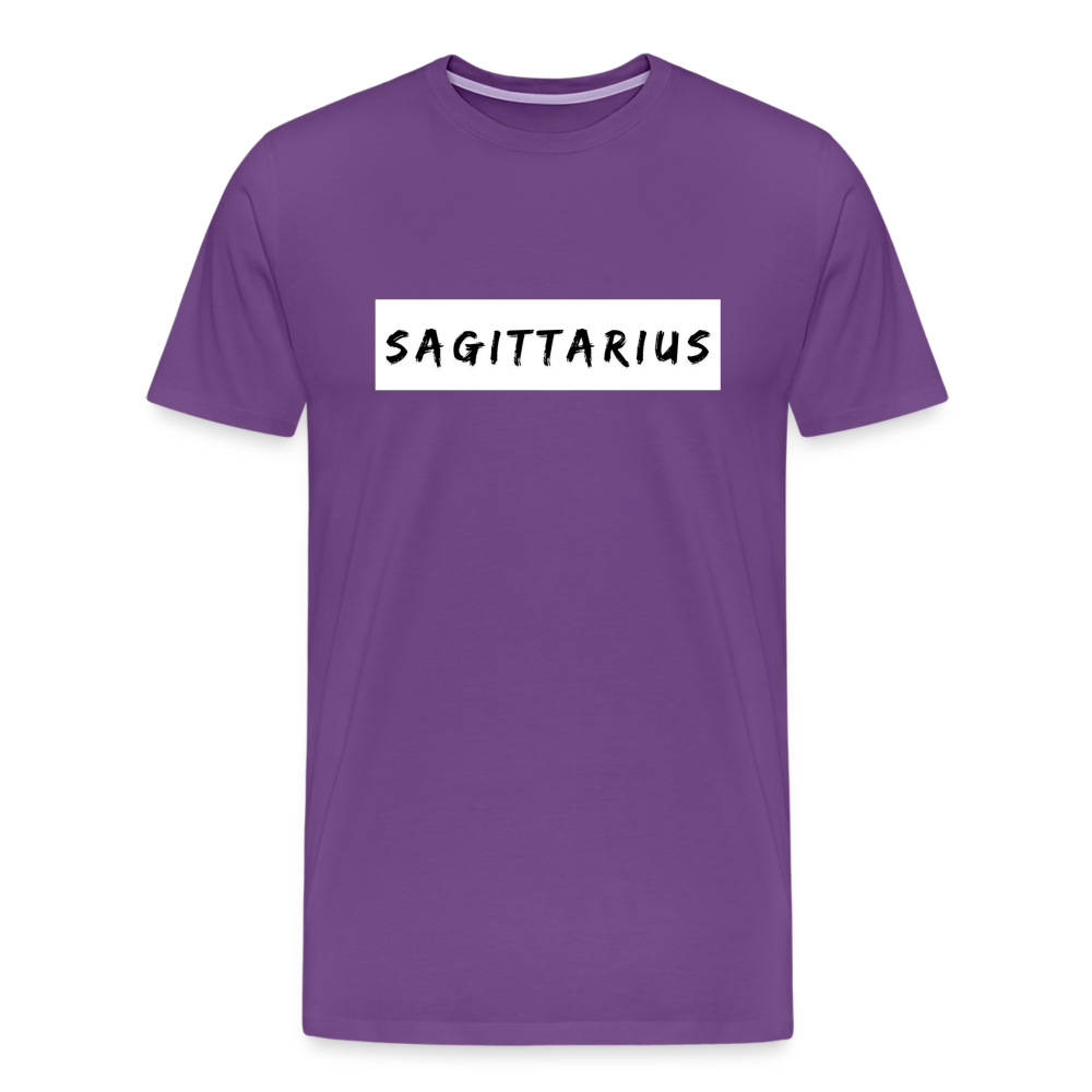 Sagittarius Zodiac Shirt – Adventurous and Stylish Sagittarius T-Shirt for Astrology Lovers - purple