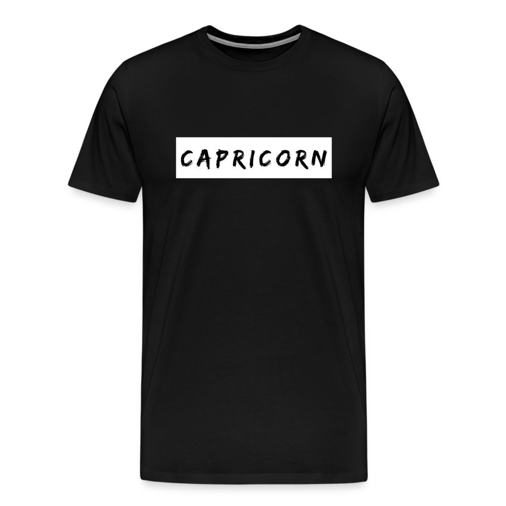 Capricorn Zodiac Shirt – Ambitious and Stylish Capricorn T-Shirt for Astrology Lovers - black