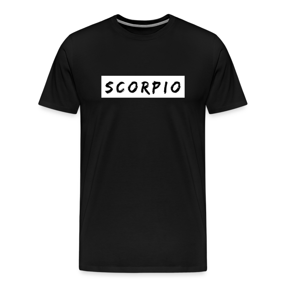 Scorpio Zodiac Shirt – Bold and Mysterious Scorpio T-Shirt for Astrology Lovers - black