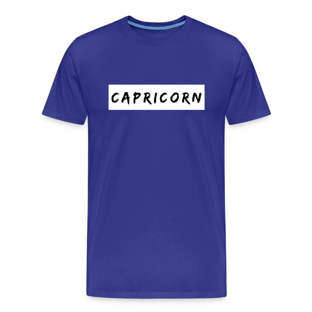 Capricorn Zodiac Shirt – Ambitious and Stylish Capricorn T-Shirt for Astrology Lovers - royal blue