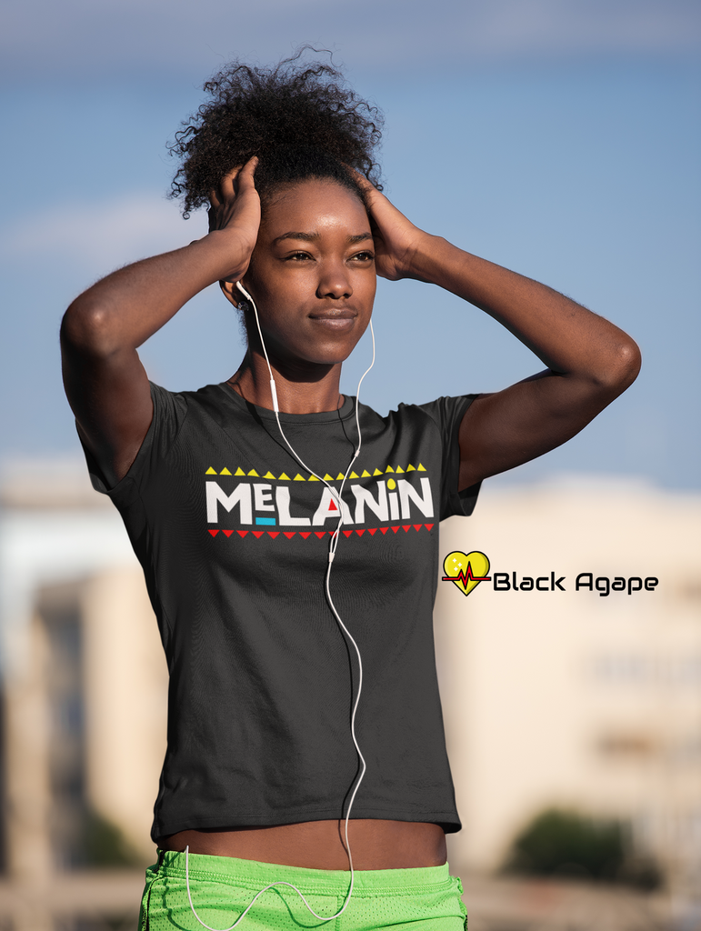 Black Woman Shirt Melanin Dripping Lips Shirt -  Israel